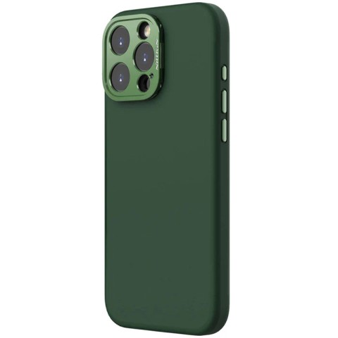 Чохол Silicone Nillkin LensWing Prop Magnetic для Apple iPhone 16 Pro (6.3") Зелений / Green