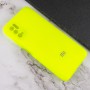 Чохол Silicone Cover Full Camera (AA) для Xiaomi Redmi Note 10 5G / Poco M3 Pro Салатовий / Neon green