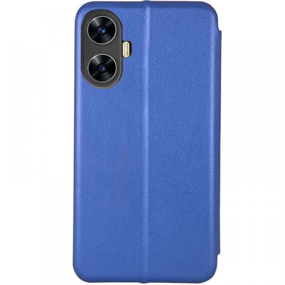 Шкіряний чохол-книжка Classy для Realme C55 Синій