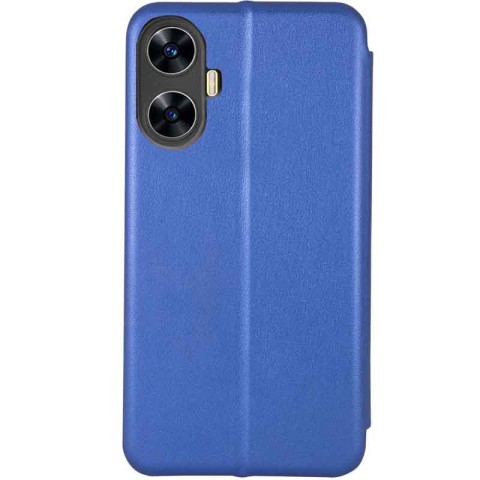 Шкіряний чохол-книжка Classy для Realme C55 Синій