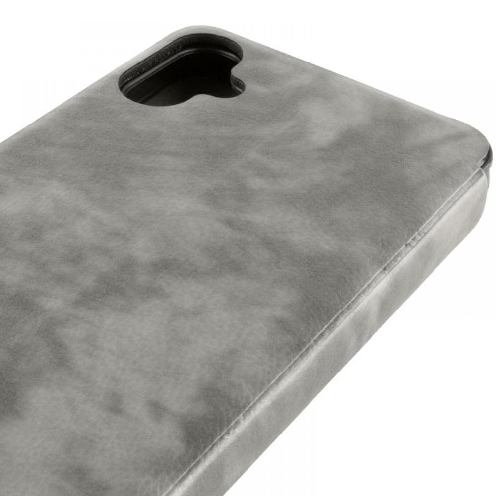 Шкіряний чохол-книжка Belora для Samsung Galaxy A07 / A06 Gray