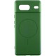 Чохол Silicone Cover Lakshmi Full Camera (AA) with MagFit для Google Pixel 8 Зелений / Dark green