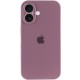 Чохол Silicone Case Full Camera Protective (AA) для Apple iPhone 16 Plus (6.7") Ліловий / Lilac Pride
