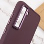 TPU чохол Bonbon Metal Style для Samsung Galaxy S23+ Бордовий / Plum