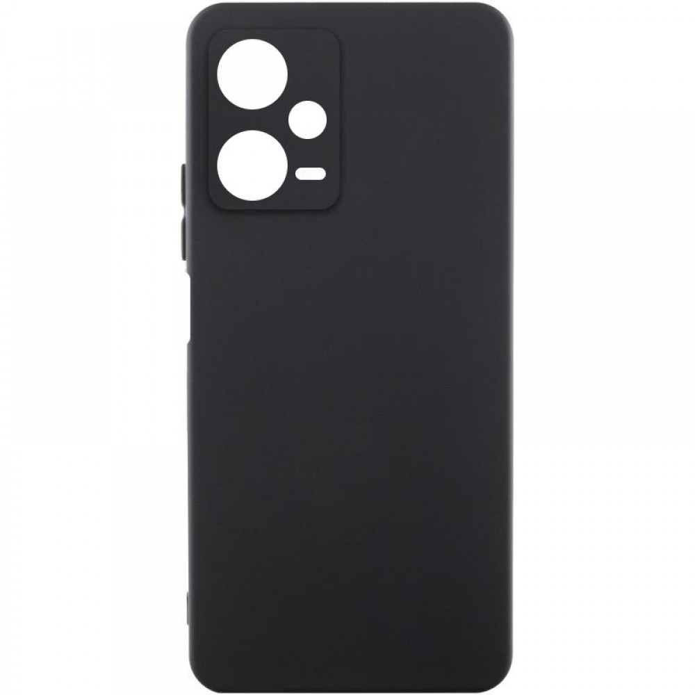 Чохол Silicone Cover Ummi Lakshmi Full Camera (AA) для Xiaomi Redmi Note 12 Pro 5G Чорний / Black