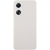 Силіконовий чохол Candy Full Camera для Oppo Reno 8 T 4G Білий / White