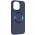TPU чохол Bonbon Metal Style with MagSafe для Apple iPhone 14 (6.1") Синій / Cosmos Blue