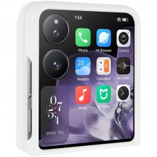 Чохол Foldables Silicone Cover Lakshmi (AAA) для Xiaomi Mix Flip Білий / White