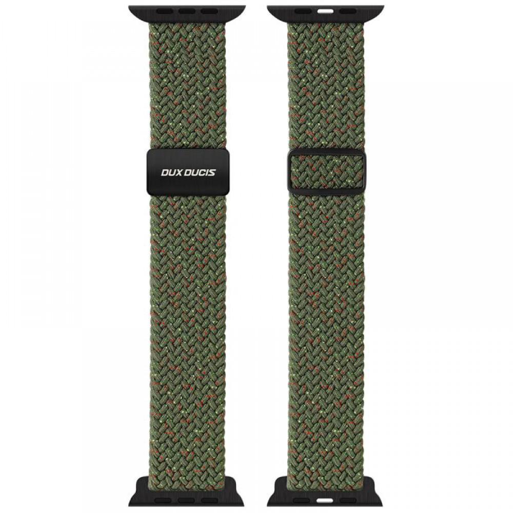 Ремінець Dux Ducis Mixture Ultra для Apple Watch 42(ser.1-3)/44/45/46/49mm Starry Olive