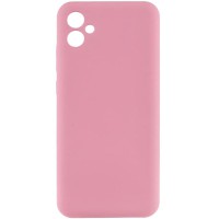 Чохол Silicone Cover Lakshmi Full Camera (AAA) для Samsung Galaxy A07 Рожевий / Light pink