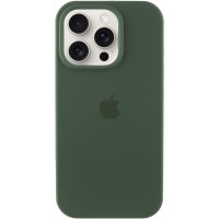 Чохол Silicone Case Full Protective (AA) для Apple iPhone 15 Pro (6.1") Зелений / Cyprus Green