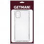 TPU чохол GETMAN Ease logo посилені кути для Samsung Galaxy A31 Безбарвний (прозорий)