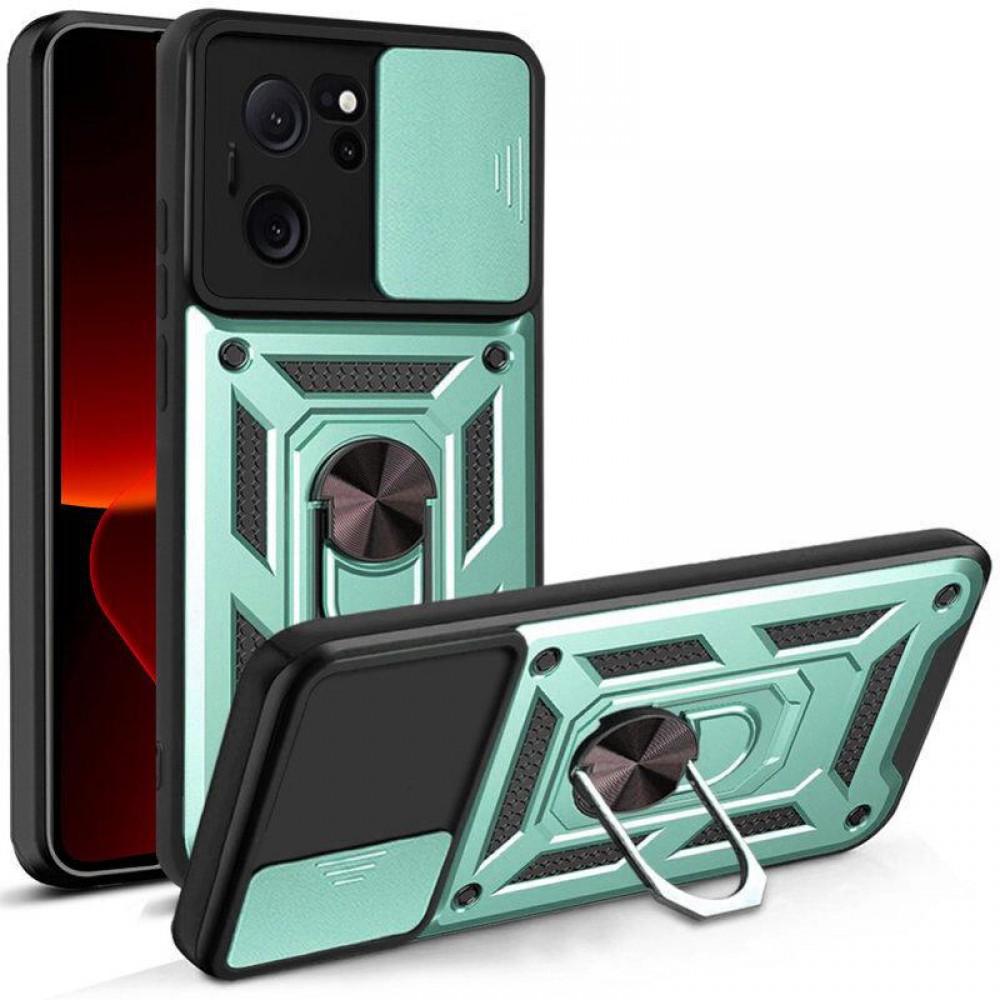 Чохол Ummi Camshield Serge Ring для Xiaomi 13T / 13T Pro Зелений