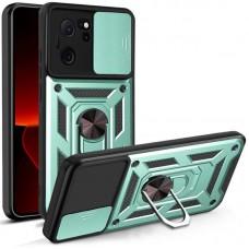 Чохол Ummi Camshield Serge Ring для Xiaomi 13T / 13T Pro Зелений