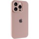 Чохол Silicone Case Full Camera Protective (AA) для Apple iPhone 14 Pro (6.1") Рожевий / Pink Sand