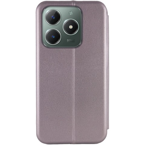 Шкіряний чохол-книжка Classy для Realme Note 50 5G Сірий