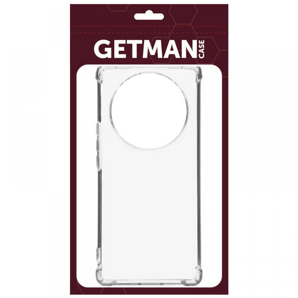 TPU чохол GETMAN Ease logo посилені кути для Huawei Magic5 Lite Безбарвний (прозорий)