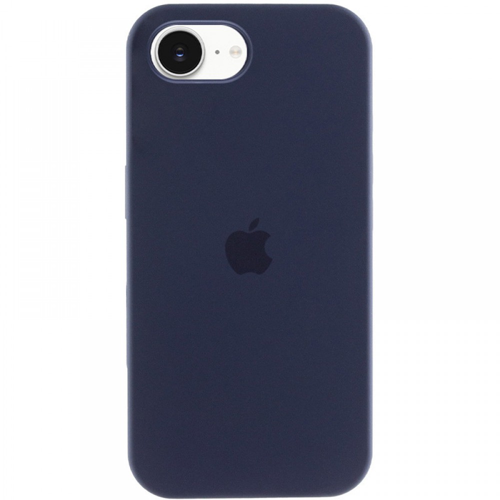 Чохол Silicone Case Full Protective (AA) для Apple iPhone 16e (6.1") Темно-синій / Midnight blue Чохол Silicone Case Full Protective (AA) для Apple iPhone 16e (6.1") Темно-синій / Midnight blue