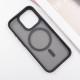 TPU+PC чохол Metal Buttons with MagSafe для Apple iPhone 16 Pro (6.3") Чорний