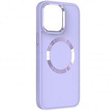 TPU чехол Bonbon Metal Style with MagSafe для Apple iPhone 15 (6.1")