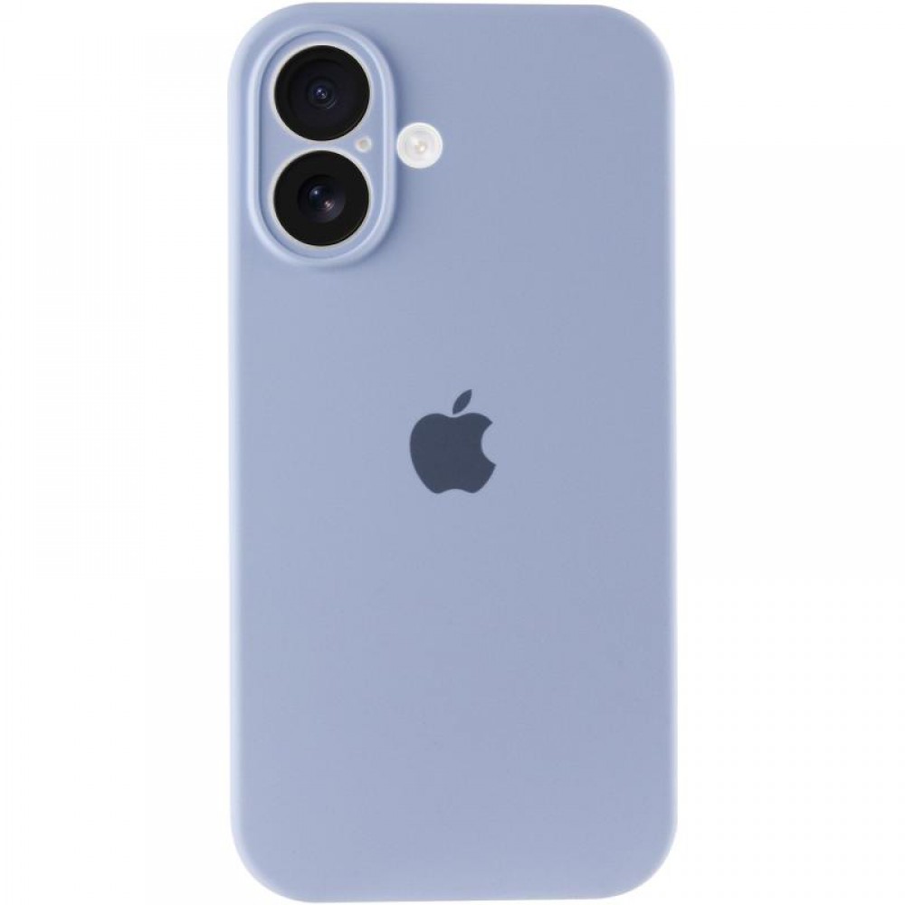 Чохол Silicone Case Full Camera Protective (AA) для Apple iPhone 17 (6.3") Блакитний / Lilac Blue