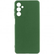Чохол Silicone Cover Ummi Lakshmi Full Camera (AA) для Samsung Galaxy A04s Зелений / Dark green