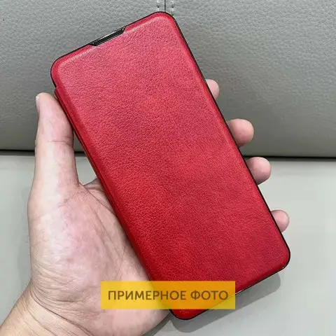 Шкіряний чохол-книжка Belora для Infinix Hot 40i / Spark Go 2024 / Spark 20 Red