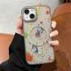 Чохол TPU+PC Flush with MagSafe для Apple iPhone 13 (6.1") Titanium grey
