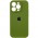 Чохол Silicone Case Full Camera Protective (AA) для Apple iPhone 14 Pro (6.1") Зелений / Dark Olive