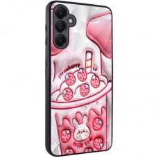 TPU+PC чохол Prisma Fluffie для Samsung Galaxy A36 5G Strawberry