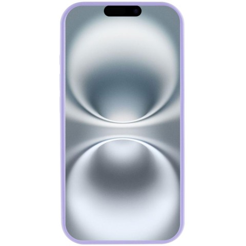 Чохол Silicone Case Full Protective (AA) для Apple iPhone 16e (6.1") Бузковий / Dasheen