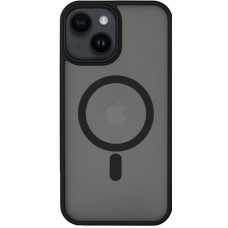TPU+PC чохол Metal Buttons with MagSafe для Apple iPhone 14 Plus (6.7") Чорний