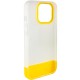 Чохол TPU+PC Bichromatic для Apple iPhone 13 Pro (6.1") Matte / Yellow