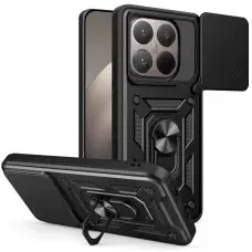 Чохол Ummi Camshield Serge Ring для Xiaomi 15T Чорний