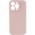 Чохол Silicone Case Full Camera Protective (AA) NO LOGO для Apple iPhone 15 Pro (6.1") Рожевий / Pink Sand