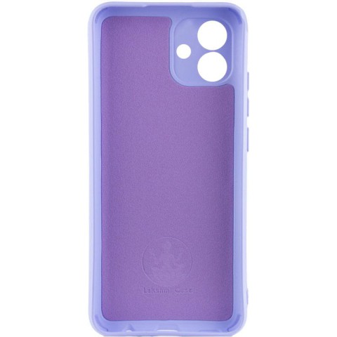 Чохол Silicone Cover Lakshmi Full Camera (AA) для Samsung Galaxy A04e Бузковий / Dasheen