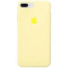 Чохол Silicone Case Full Protective (AA) для Apple iPhone 7 plus / 8 plus (5.5") Жовтий / Mellow Yellow