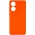 Силіконовий чохол Candy Full Camera для Oppo A78 4G Помаранчевий / Orange