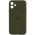 Чохол Silicone Case Full Camera Protective (AA) для Apple iPhone 12 (6.1") Зелений / Dark Olive