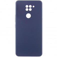 Чохол Silicone Cover Lakshmi Full Camera (AAA) для Xiaomi Redmi Note 9 / Redmi 10X Темно-синій / Midnight blue