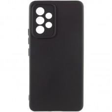 Чохол TPU GETMAN Liquid Silk Full Camera для Samsung Galaxy A53 5G Чорний / Black