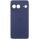 Чохол Silicone Cover Lakshmi Full Camera (AAA) with Logo для Google Pixel 7 Темно-синій / Midnight blue