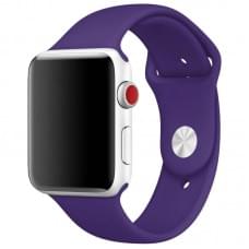 Силіконовий ремінець для Apple Watch Sport Band 42(ser.1-3)/44/45/46/49mm (S/M & M/L) 3pcs Фіолетовий / Amethyst