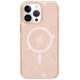 Чохол TPU Galaxy Sparkle (MagFit) для Apple iPhone 14 Pro (6.1") Gold+Glitter