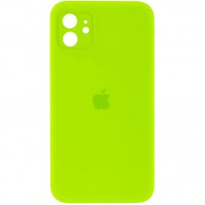 Чехол Silicone Case Square Full Camera Protective (AA) для Apple iPhone 11 (6.1")
