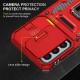 Ударостійкий чохол Camshield Army Ring для Samsung Galaxy A05s Червоний / Red