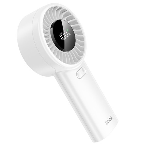 Портативний вентилятор Hoco HX62 Endless handheld fan 6000 mAh White