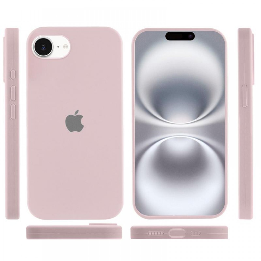 Чехол Silicone Case Full Protective (AA) для Apple iPhone 16e (6.1")