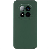 Чохол Silicone Cover Lakshmi Full Camera (AAA) для Xiaomi Poco X7 Зелений / Cyprus Green