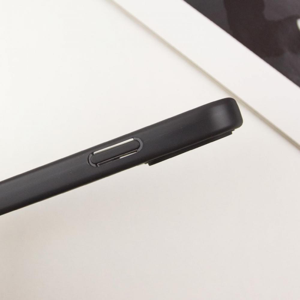 TPU чохол Transparent + Colour 1,5mm для Apple iPhone 14 (6.1") Black